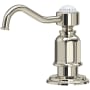 Perrin and Rowe Deck Mounted Soap Dispenser with 16 oz Capacity Polished Nickel
