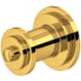 Perrin and Rowe Armstrong Robe Hook Unlacquered Brass (Living Finish)