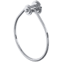 Perrin and Rowe Armstrong 6-7/8" Wall Mounted Towel Ring Polished Chrome