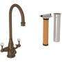 Perrin and Rowe Georgian Era 1.5 GPM Hot and Cold Water Dispenser with Filter English Bronze