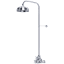 Perrin and Rowe Edwardian Exposed Thermostatic Shower System with Shower Head, Slide Bar, Shower Arm, and Valve Trim Polished Chrome