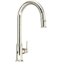 Perrin and Rowe Southbank 1.8 GPM Touchless Single Hole Pull Down Kitchen Faucet Polished Nickel