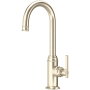 Perrin and Rowe Southbank 1.8 GPM Single Hole Bar Faucet - Includes Escutcheon Satin Nickel