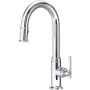 Perrin and Rowe Southbank 1.8 GPM Single Hole Pull Down Bar Faucet - Includes Escutcheon Polished Chrome