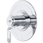 Perrin and Rowe Armstrong Thermostatic Valve Trim Only with Single Lever Handle - Less Rough In Polished Chrome