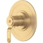 Perrin and Rowe Armstrong Thermostatic Valve Trim Only with Single Lever Handle - Less Rough In Satin English Gold