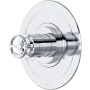 Perrin and Rowe Armstrong Thermostatic Valve Trim Only with Single Wheel Handle - Less Rough In Polished Chrome