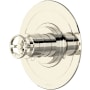 Perrin and Rowe Armstrong Thermostatic Valve Trim Only with Single Wheel Handle - Less Rough In Polished Nickel