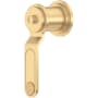 Perrin and Rowe Armstrong Single Function Diverter Valve Trim - Less Valve Satin English Gold