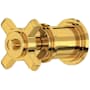 Perrin and Rowe Armstrong Single Function Diverter Valve Trim - Less Valve Unlacquered Brass (Living Finish)