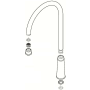 Pfister 26 Series Spout Sub Assembly Rustic Pewter