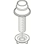 Pfister Avalon / Harbor 36 Series Light Sub Assembly Side Spray Hose Guide Stainless Steel