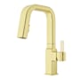 Pfister Verve 1.8 GPM Single Hole Pull Down Bar Faucet - Less Handle Brushed Gold