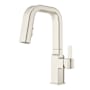 Pfister Verve 1.8 GPM Single Hole Pull Down Bar Faucet - Less Handle Polished Nickel