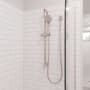Pfister Holliston 1.75 GPM Multi Function Hand Shower Package - Includes Slide Bar, Hose, and Wall Supply Spot Defense Brushed Nickel