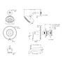 Pfister Willa Tub and Shower Trim Package with 1.8 GPM Single Function Shower Head Polished Chrome