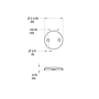 Pfister Face Plate for Pfister Faucets Tuscan Bronze