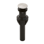 Pfister Push and Seal Drain Assembly with Overflow Brushed Nickel