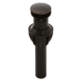 Pfister Push and Seal Drain Assembly with Overflow Tuscan Bronze