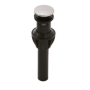 Pfister Push and Seal Drain Assembly with Overflow Polished Chrome