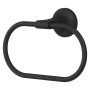 Pfister Pfirst Modern 8-3/16" Wall Mounted Towel Ring Matte Black