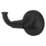 Pfister Pfirst Modern Double Robe Hook Rack with 2 Hooks Matte Black