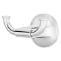 Pfister Pfirst Modern Double Robe Hook Rack with 2 Hooks Polished Chrome