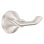 Pfister Vedra Double Robe Hook Spot Defense Brushed Nickel