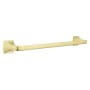 Pfister Soft Square 18" Towel Bar Brushed Gold