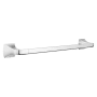 Pfister Soft Square 18" Towel Bar Polished Chrome