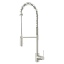 Pfister Brislin 1.5 GPM Single Hole Pull Out Kitchen Faucet Stainless Steel