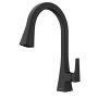 Pfister Pfirst Modern 1.8 GPM Single Hole Kitchen Faucet Matte Black