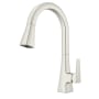 Pfister Pfirst Modern 1.8 GPM Single Hole Kitchen Faucet Stainless Steel