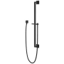 Pfister Modern Square 31-3/4" Adjustable Slide Bar with 60" Hose Matte Black