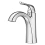 Pfister Willa 1.2 GPM Single Hole Bathroom Faucet with Pop-Up Drain Assembly Polished Chrome