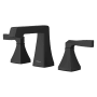 Pfister Holliston 1.2 GPM Widespread Bathroom Faucet Spot Defense Matte Black