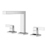 Pfister Verve 1.2 GPM Widespread Bathroom Faucet with Pop-Up Drain Assembly and Push & Seal and UltraSeal Technologies - Less Handles Polished Chrome