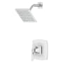 Pfister Holliston Shower Only Trim Package with 1.75GPM Single Function Shower Head Polished Chrome