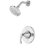 Pfister Woodbury Shower Only Trim Package with 1.8 GPM Multi Function Shower Head with SecurePfit Anti-Wobble Handle, Pforever Seal, and Spot Defense Polished Chrome