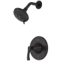 Pfister Woodbury Shower Only Trim Package with 1.8 GPM Multi Function Shower Head with SecurePfit Anti-Wobble Handle, Pforever Seal, and Spot Defense Tuscan Bronze