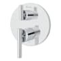 Pfister Contempra Pressure Balanced Valve Trim Only with Double Lever Handle and Integrated Diverter - Less Valve Polished Chrome