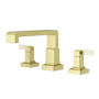 Pfister Verve Deck Mounted Roman Tub Filler - Less Rough In and Handles Brushed Gold