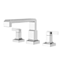 Pfister Verve Deck Mounted Roman Tub Filler - Less Rough In and Handles Polished Chrome