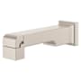 Pfister Modern Square 8-11/16" Integrated Diverter Tub Spout Brushed Nickel