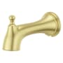 Pfister Transitional Round 6-13/16" Integrated Diverter Tub Spout Brushed Gold