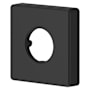 Pfister Modern Square Shower Arm Flange Matte Black