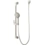 Pfister 1.8 GPM Handshower Kit with Slide Bar, Shower Hose, and Multi Function Hand Shower Brushed Nickel