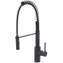 Pioneer Faucets Motegi 1.5 GPM Single Hole Pre-Rinse Kitchen Faucet Matte Black
