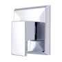 Pioneer Faucets Mod Single Handle 1 Function Diverter Valve Trim Polished Chrome