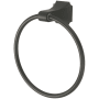 Pioneer Faucets Prenza 7-5/16" Wall Mounted Towel Ring Matte Black